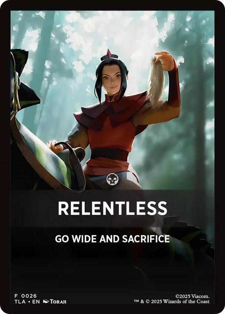 Relentless Theme Card (26) (TLA)