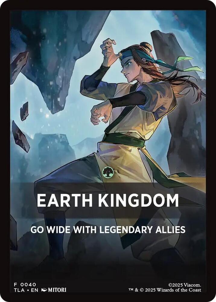 Earth Kingdom Theme Card (40) (TLA)