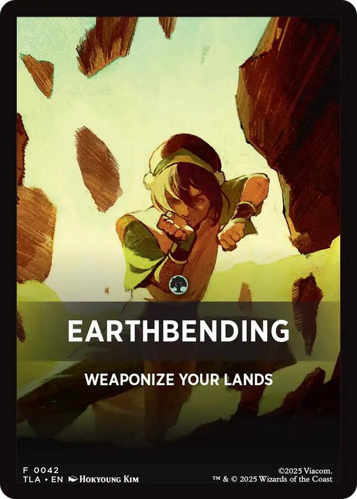 Earthbending Theme Card (0042) (42) (TLA)