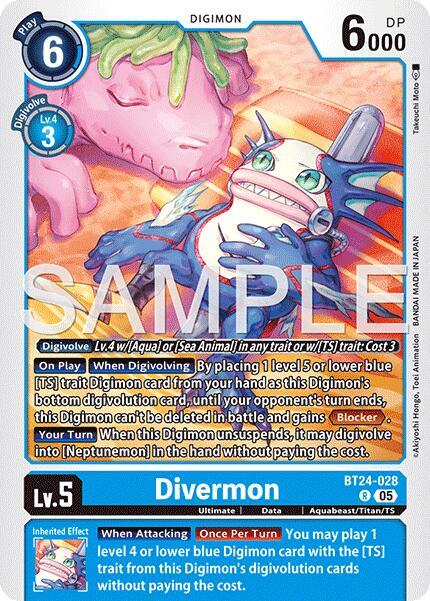 Divermon (BT24-028 R) (BT-24)