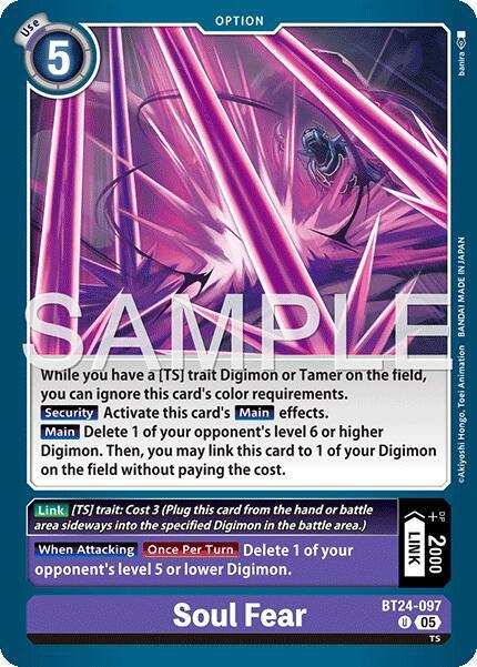 Soul Fear (BT24-097 U) (BT-24)
