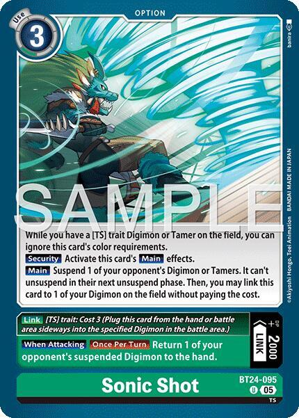 Sonic Shot (BT24-095 U) (BT-24)