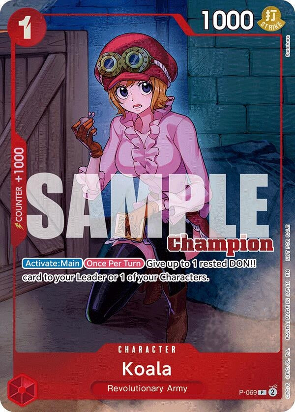 Koala (CS 25-26 Winner Card Set 2) (P-069) (OP-PR)