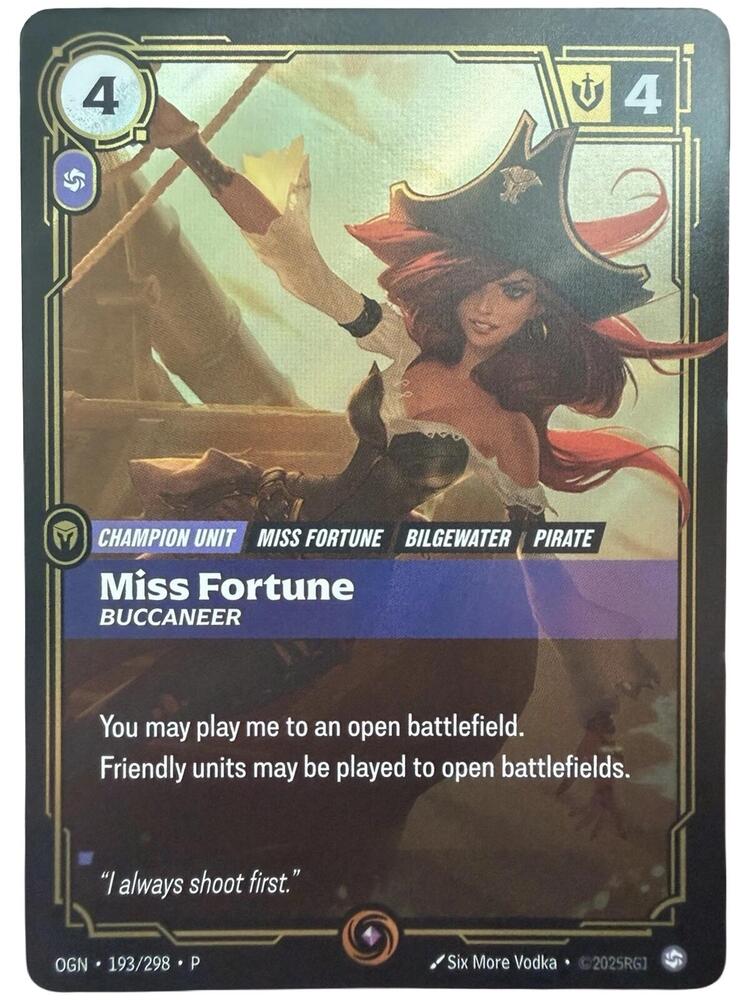 Miss Fortune, Buccaneer (193/298) (OPP)