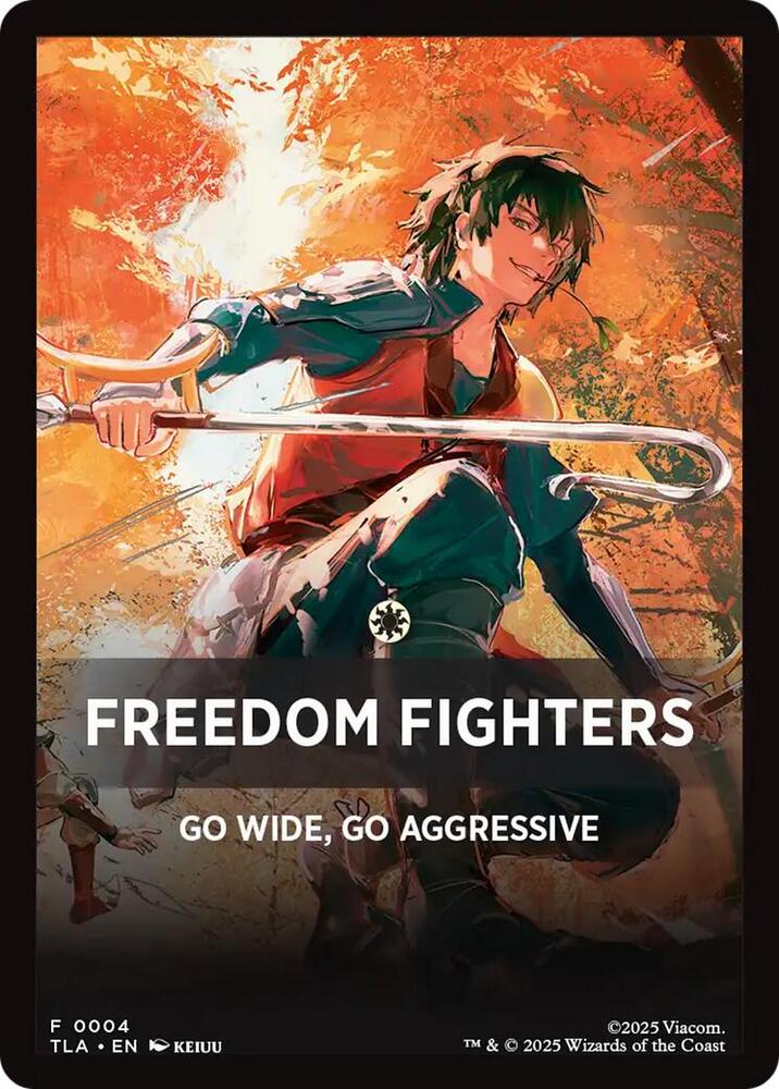 Freedom Fighters Theme Card (4) (TLA)
