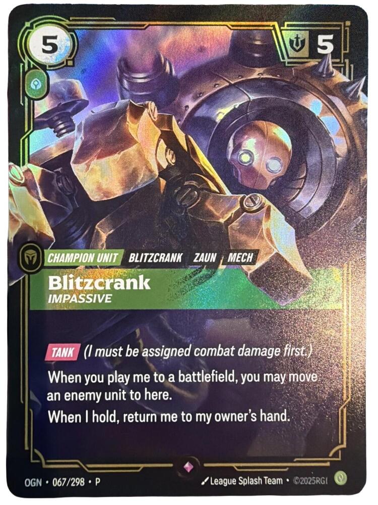 Blitzcrank, Impassive (067/298) (OPP)