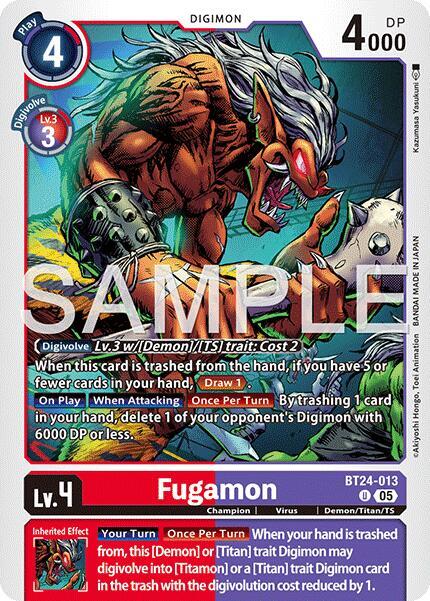 Fugamon (BT24-013 U) (BT-24)