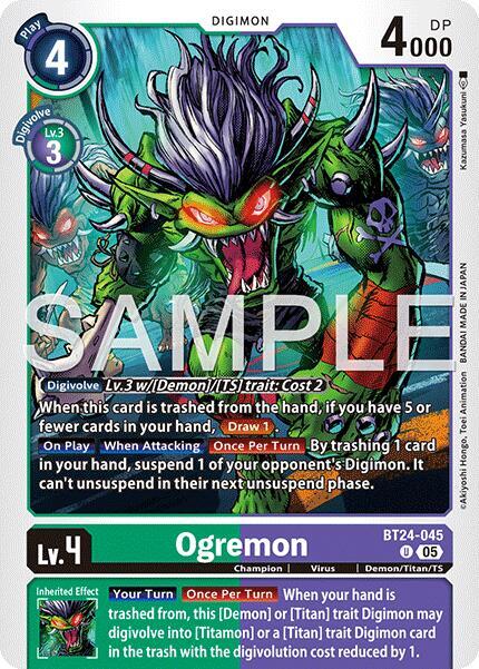 Ogremon (BT24-045 U) (BT-24)