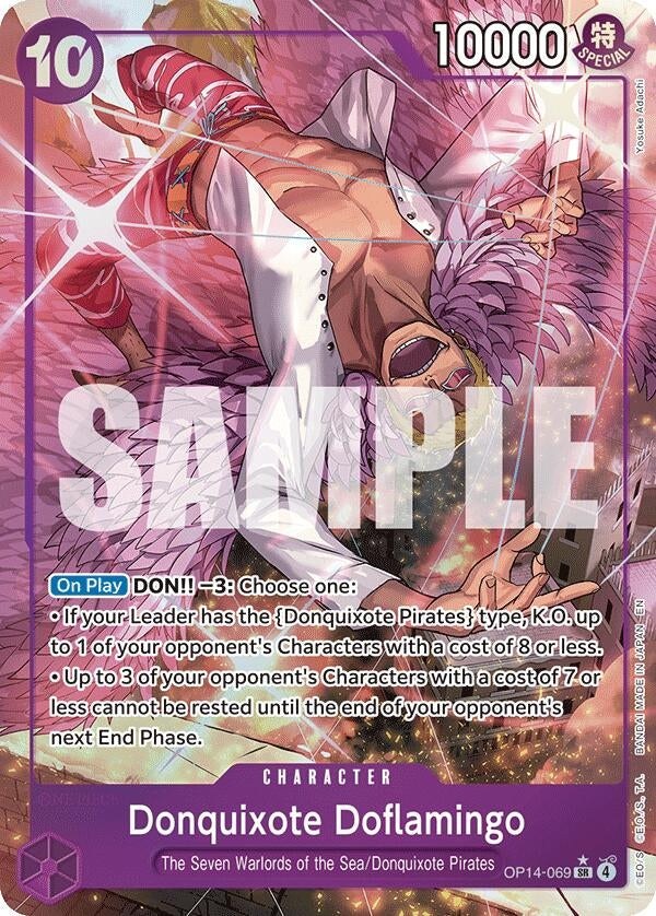 Donquixote Doflamingo - OP14-069 (Alternate Art) (OP14-069) (OP14-EB04)