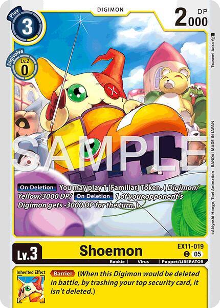 Shoemon (EX11-019 C) (EX-11)