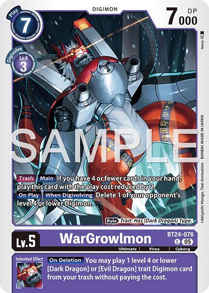 WarGrowlmon (BT24-076 C) (BT-24)