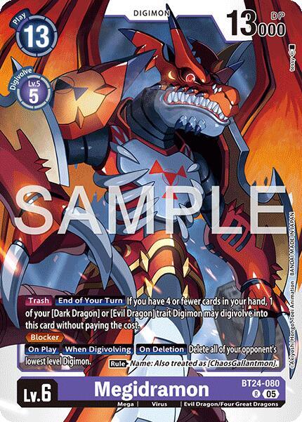 Megidramon (BT24-080 R) (BT-24)