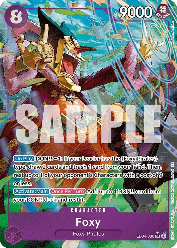 Foxy (Alternate Art) (EB04-036) (OP14-EB04)