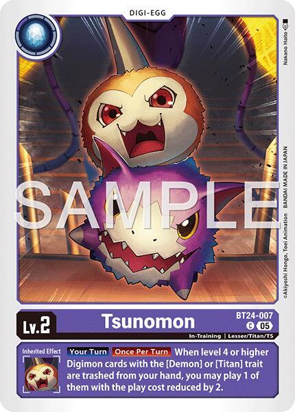 Tsunomon (BT24-007 C) (BT-24)