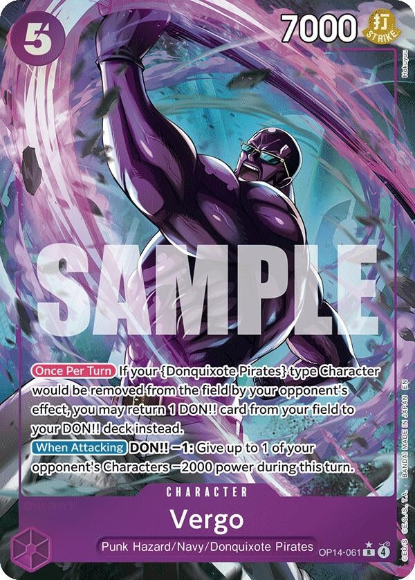 Vergo (Alternate Art) (OP14-061) (OP14-EB04)