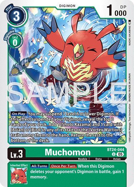 Muchomon (BT24-044 U) (BT-24)