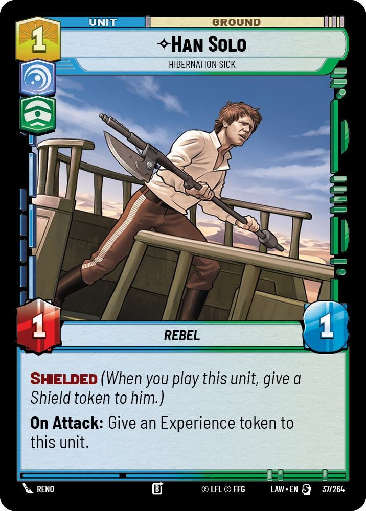 Han Solo - Hibernation Sick (37/264) (LAW)