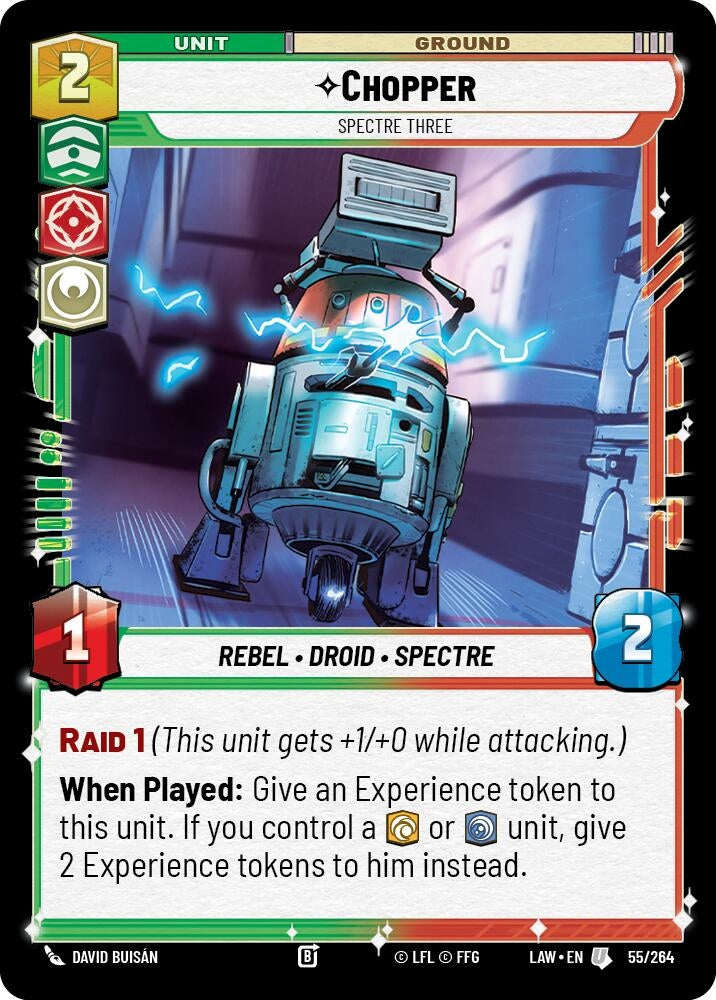 Chopper - Spectre Three (55/264) (LAW)