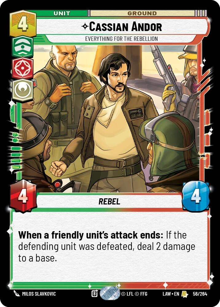 Cassian Andor - Everything for the Rebellion (56/264) (LAW)