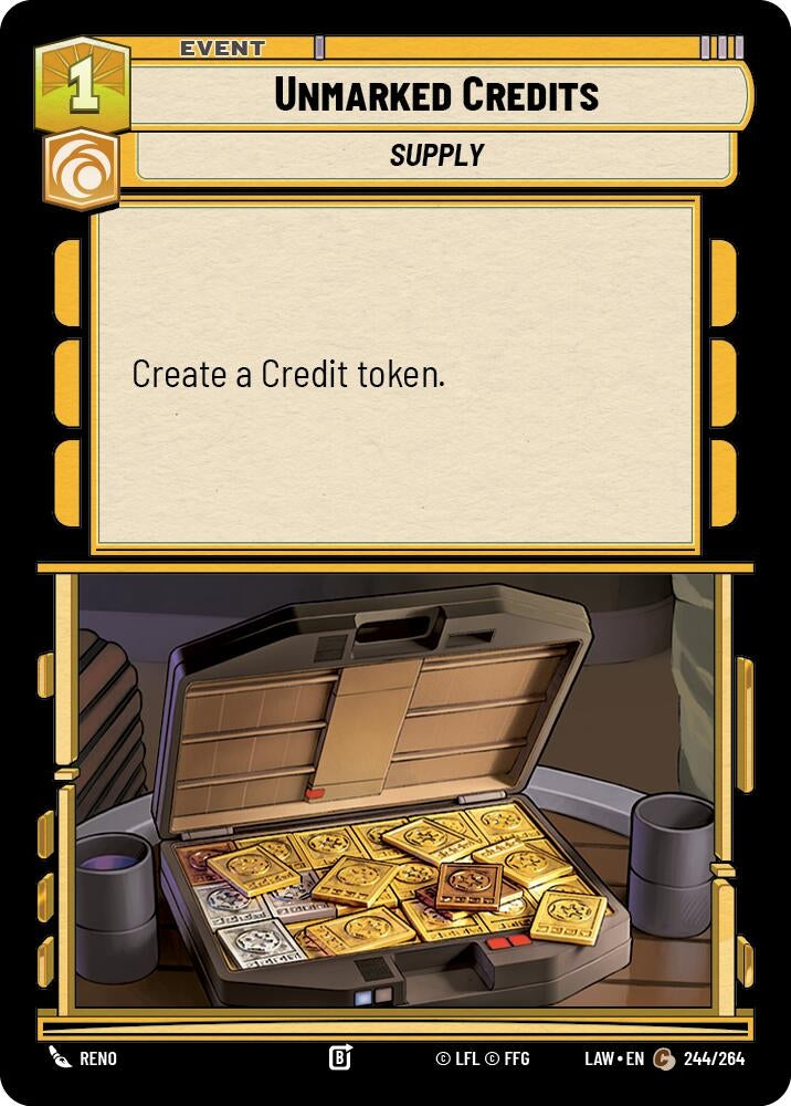 Unmarked Credits (244/264) (LAW)