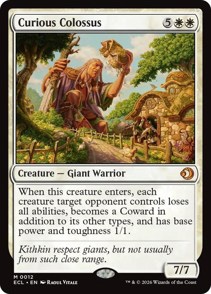 Curious Colossus (12) (ECL)