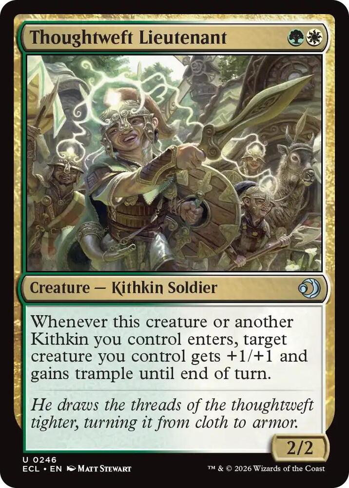 Thoughtweft Lieutenant (246) (ECL)