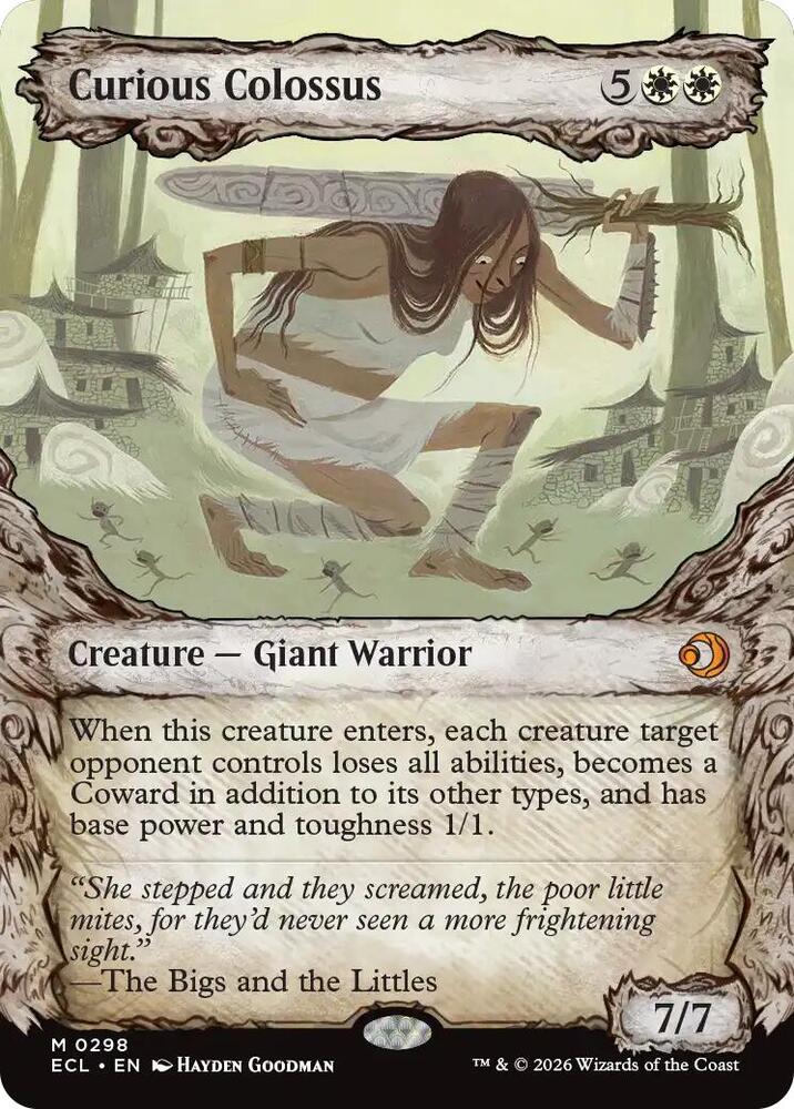 Curious Colossus (Showcase) (298) (ECL)