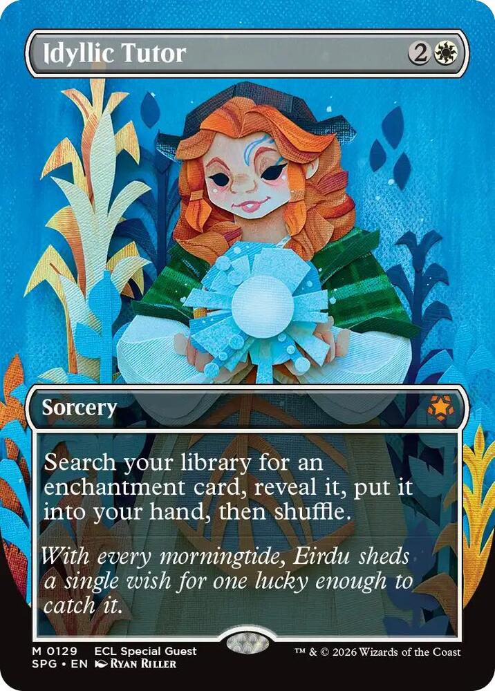 Idyllic Tutor (Borderless) (129) (SPG)