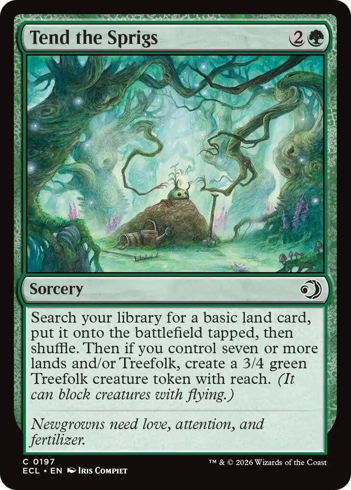 Tend the Sprigs (197) (ECL)