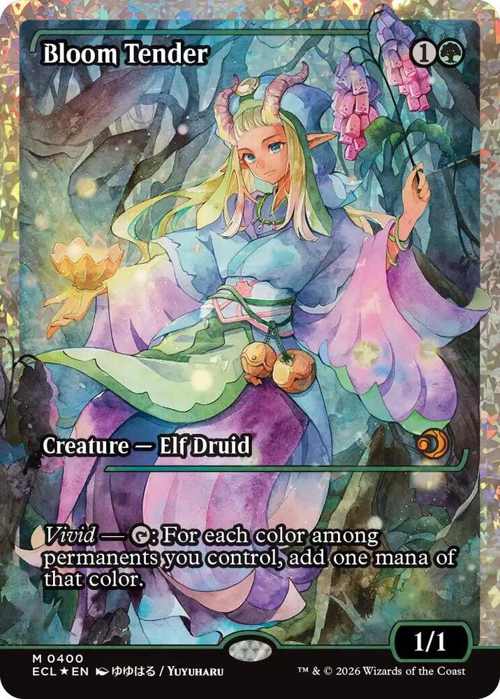 Bloom Tender (0400) (Showcase) (Fracture Foil) (400) (ECL)