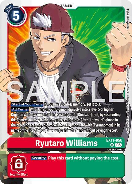 Ryutaro Williams (EX11-056 R) (EX-11)
