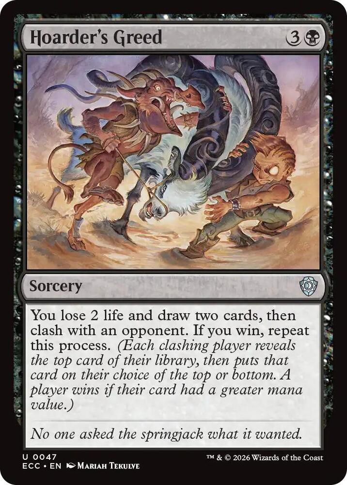 Hoarder's Greed (47) (ECC)