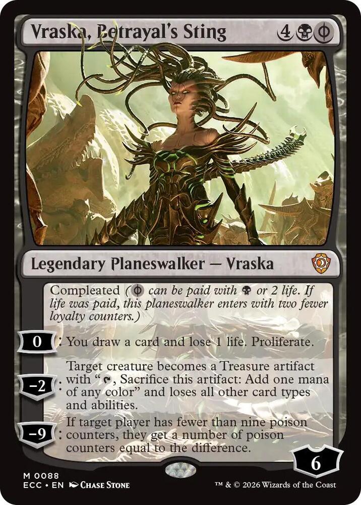 Vraska, Betrayal's Sting (88) (ECC)