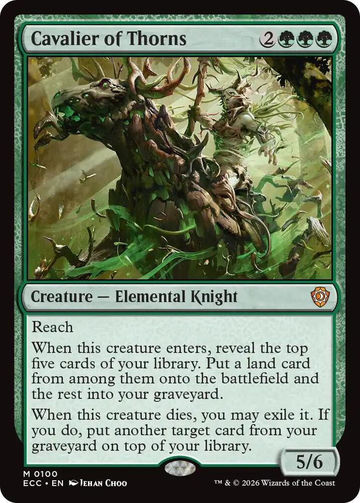 Cavalier of Thorns (100) (ECC)