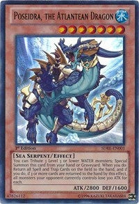 Poseidra, the Atlantean Dragon (SDRE-EN001) (SDRE)