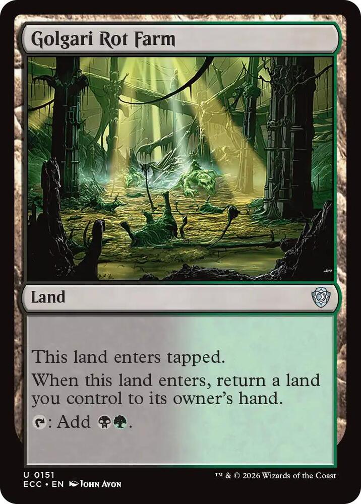 Golgari Rot Farm (151) (ECC)