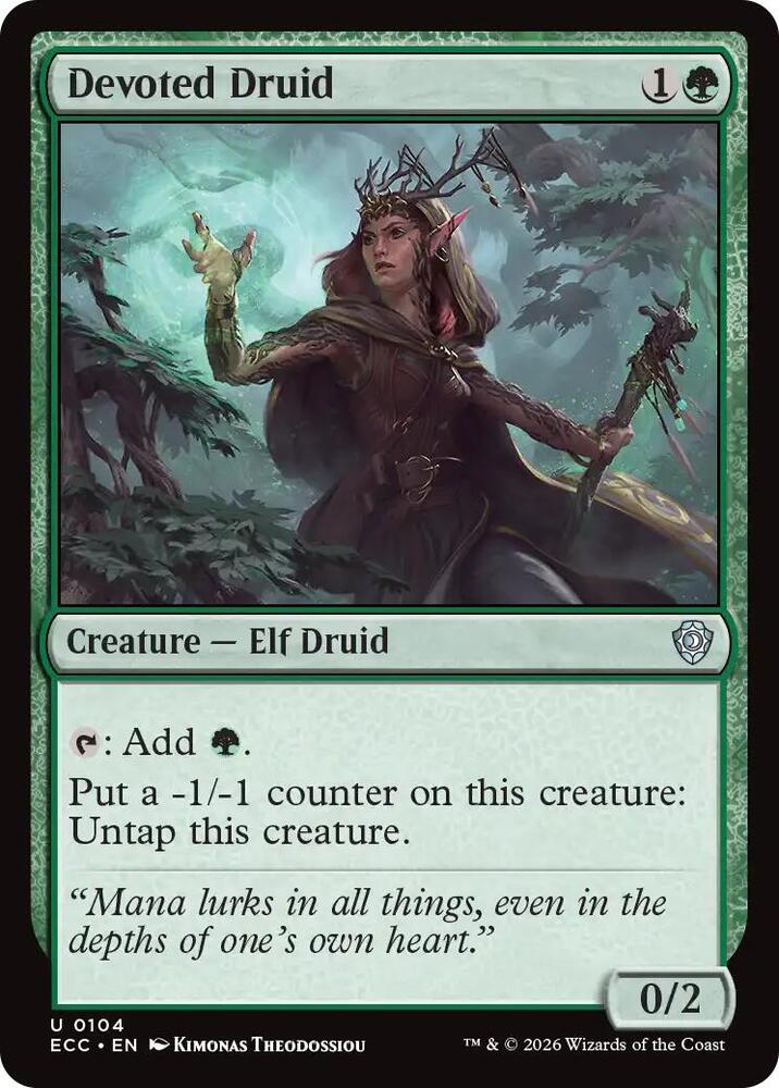 Devoted Druid (104) (ECC)