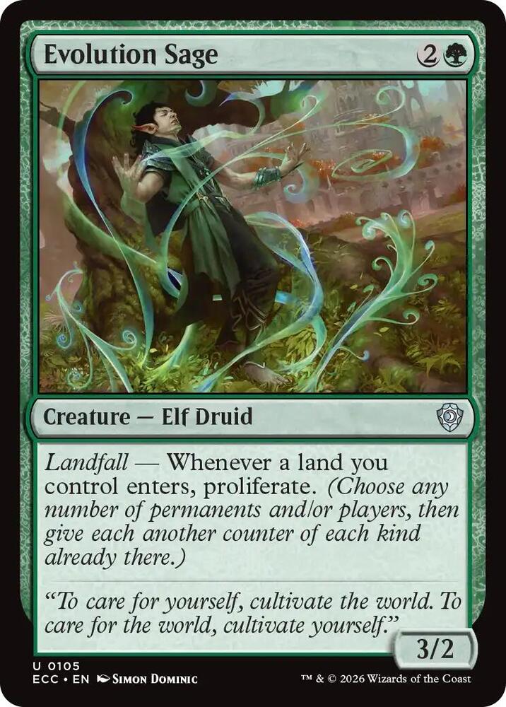 Evolution Sage (105) (ECC)