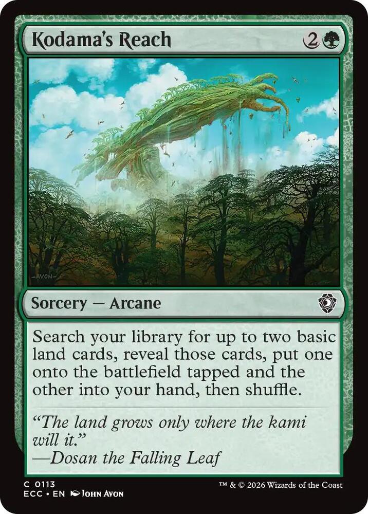 Kodama's Reach (113) (ECC)