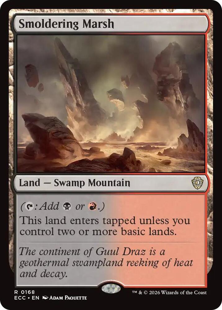 Smoldering Marsh (168) (ECC)