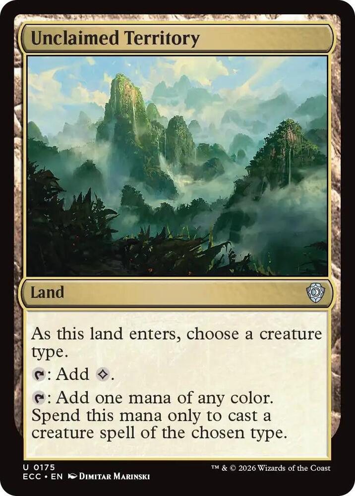 Unclaimed Territory (175) (ECC)