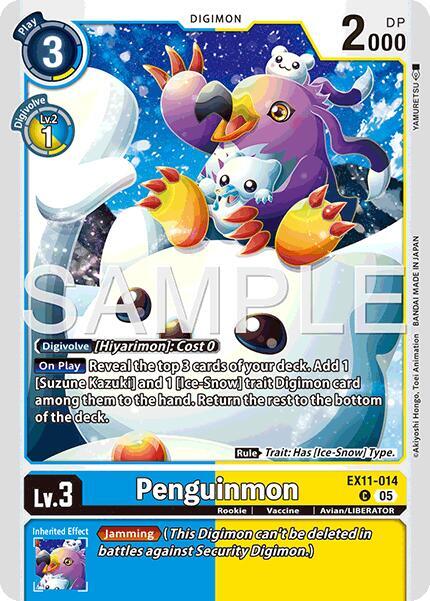 Penguinmon (EX11-014 C) (EX-11)