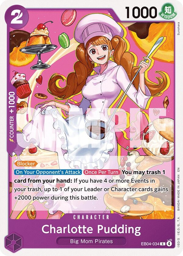 Charlotte Pudding (EB04-034) (OP14-EB04)