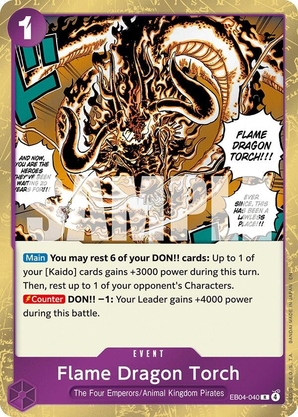 Flame Dragon Torch (EB04-040) (OP14-EB04)