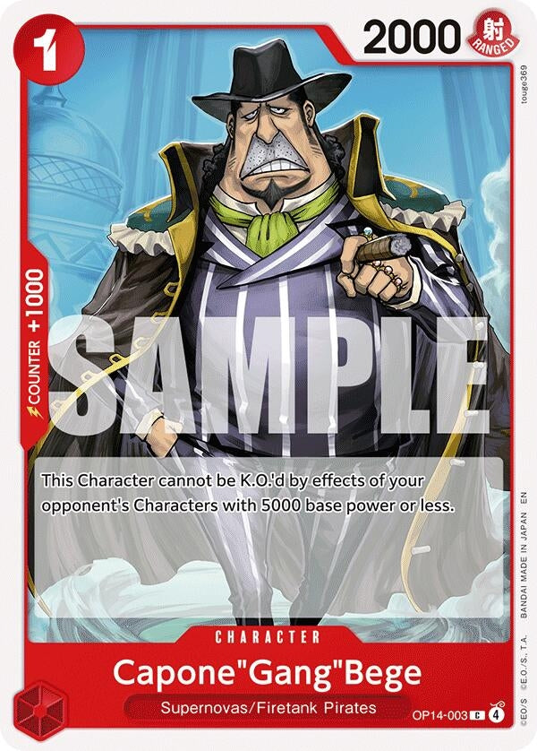 Capone"Gang"Bege (OP14-003) (OP14-EB04)