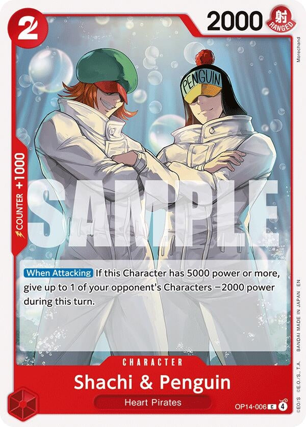 Shachi & Penguin (OP14-006) (OP14-EB04)
