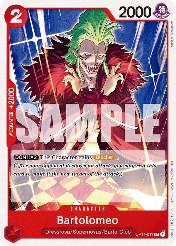 Bartolomeo (OP14-011) (OP14-EB04)