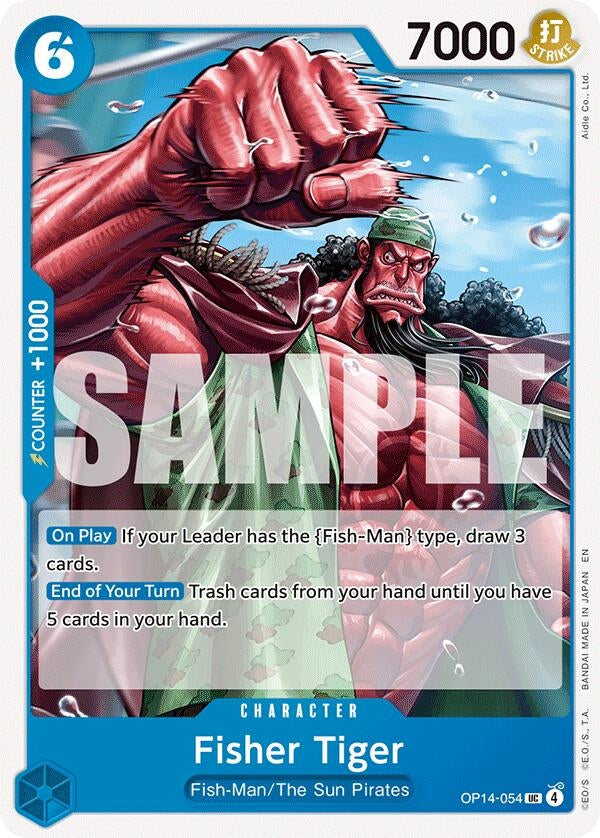 Fisher Tiger (OP14-054) (OP14-EB04)