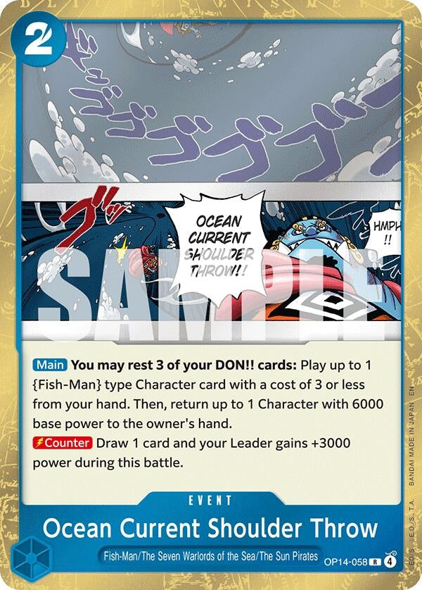 Ocean Current Shoulder Throw (OP14-058) (OP14-EB04)