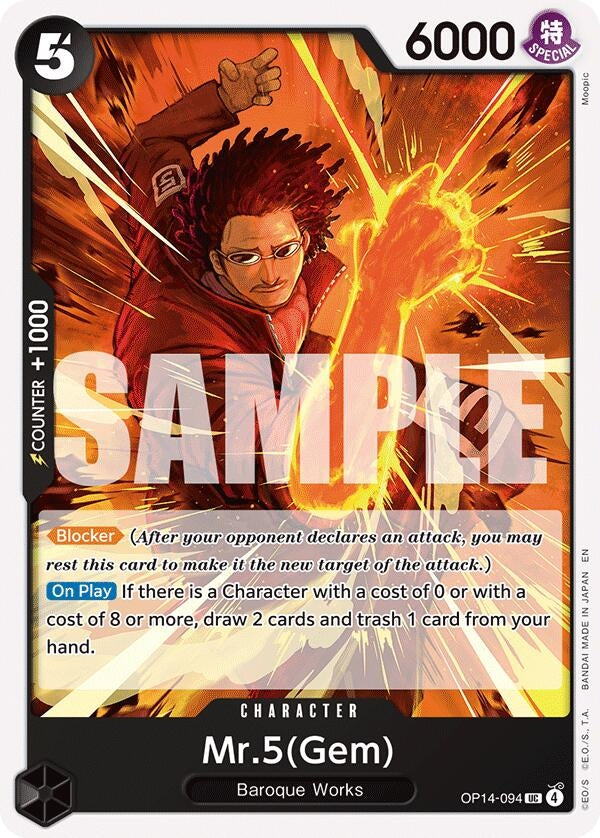 Mr.5(Gem) (OP14-094) (OP14-EB04)